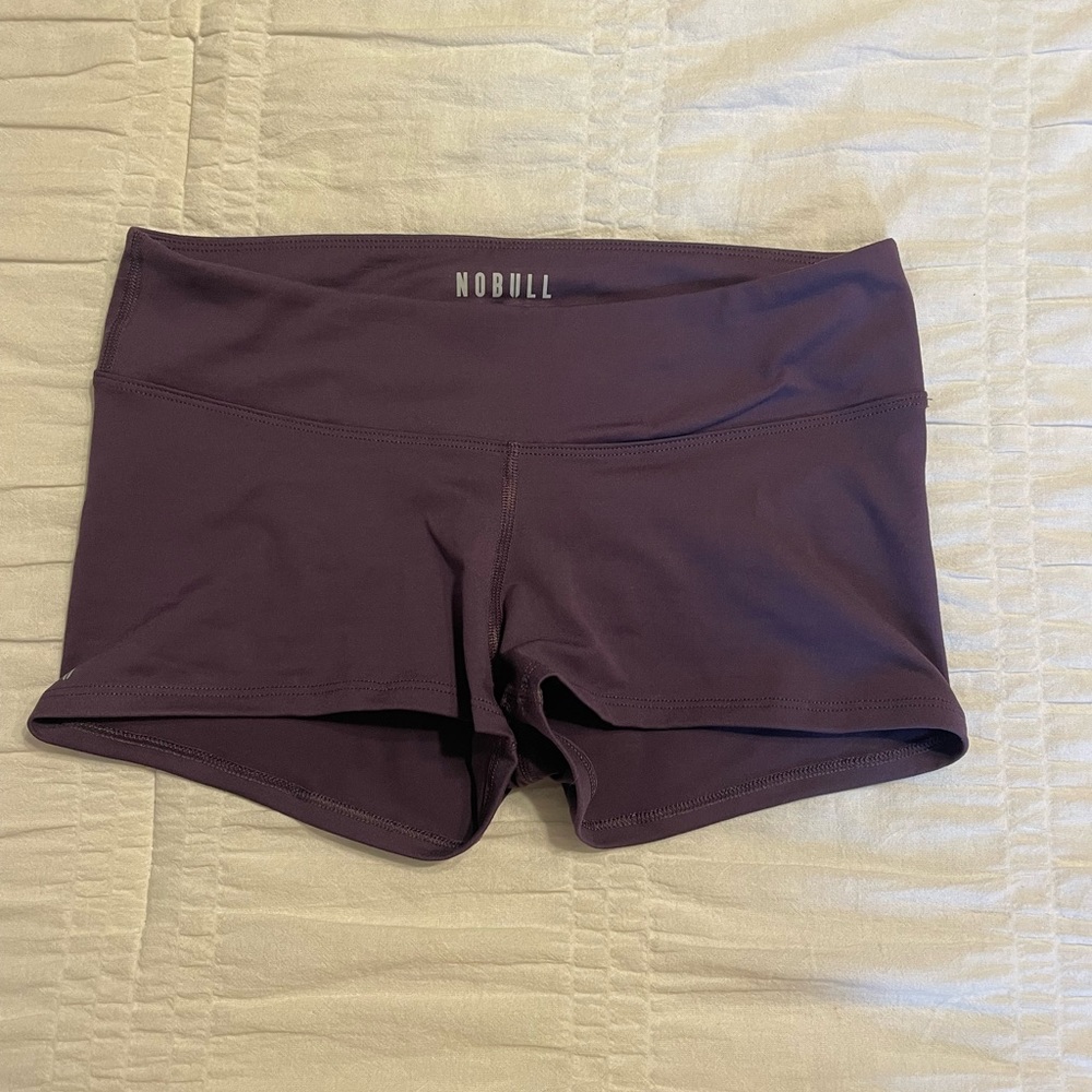 NOBULL Women's Athletic Shorts - Dark Purple